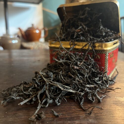 feuilles de thé sèches du thé noir yesheng shaihong